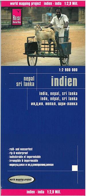 India, Nepal, Sri Lanka, World Mapping Project
