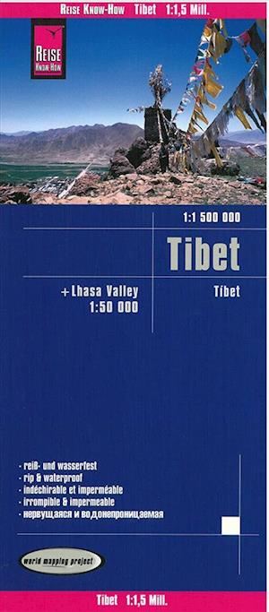 Tibet & Lhasa-Valley, World Mapping Project