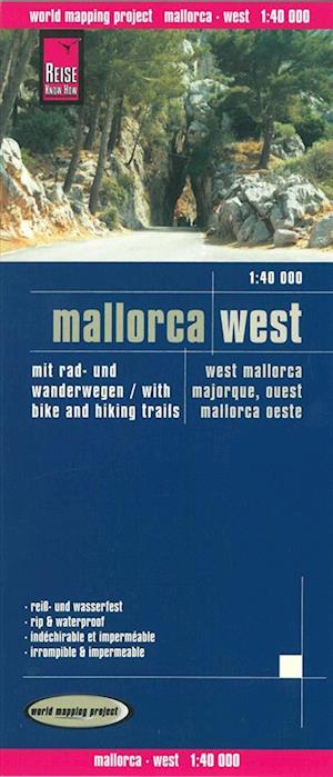 Mallorca West with Bike- and Hikingtrails, World Mapping Project