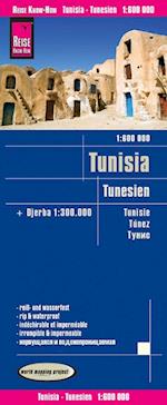 Tunisia (1:600.000) with Djerba (1:300.000)