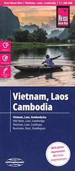 Vietnam, Laos, Cambodia, World Mapping Project