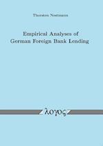 Empirical Analyses of German Foreign Bank Lending