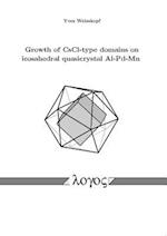 Growth of Cscl-Type Domains on Icosahedral Quasicrystal Al-Pd-MN