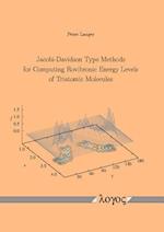 Jacobi-Davidson Type Methods for Computing Rovibronic Energy Levels of Triatomic Molecules