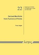 Derived Manifolds from Functors of Points