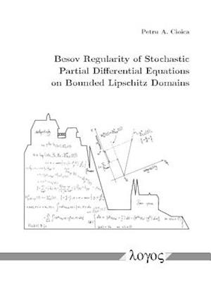 Besov Regularity of Stochastic Partial Differential Equations on Bounded Lipschitz Domains