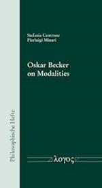 Oskar Becker on Modalities