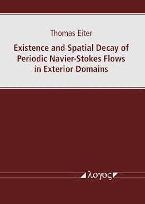 Existence and Spatial Decay of Periodic Navier-Stokes Flows in Exterior Domains