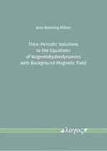 Time-Periodic Solutions to the Equations of Magnetohydrodynamics with Background Magnetic Field