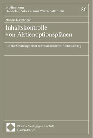 Inhaltskontrolle Von Aktienoptionsplanen