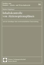 Inhaltskontrolle Von Aktienoptionsplanen