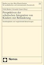 Perspektiven Der Schulischen Integration Von Kindern Mit Behinderung