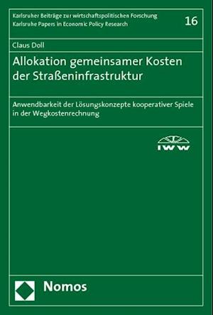 Allokation Gemeinsamer Kosten Der Strasseninfrastruktur