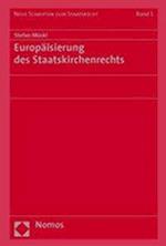 Mückl, S: Europäisierung des Staatskirchenrechts