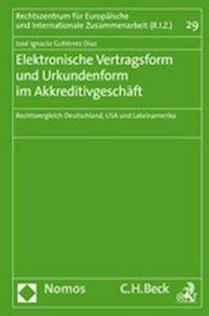 Elektronische Vertragsform Und Urkundenform Im Akkreditivgeschaft