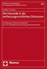 Die Hassrede in Der Verfassungsrechtlichen Diskussion