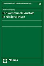 Die Kommunale Anstalt in Niedersachsen