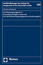 Der Belastungsausgleich Im Erneuerbare-Energien-Gesetz Und Im Kraft-Warme-Kopplungsgesetz Im Rechtsvergleich