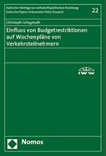 Einfluss Von Budgetrestriktionen Auf Wochenplane Von Verkehrsteilnehmern