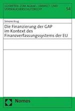Die Finanzierung Der Gap Im Kontext Des Finanzierungssystems Der Eu