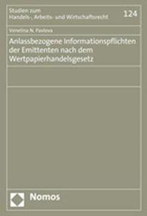 Anlassbezogene Informationspflichten Der Emittenten Nach Dem Wertpapierhandelsgesetz