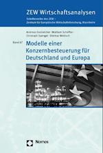 Modelle Einer Konzernbesteuerung Fur Deutschland Und Europa