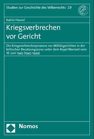 Kriegsverbrechen VOR Gericht