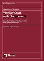 Hauptgutachten 2006/2007 - Weniger Staat, Mehr Wettbewerb