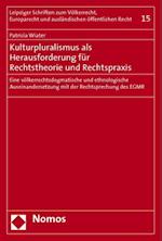 Kulturpluralismus ALS Herausforderung Fur Rechtstheorie Und Rechtspraxis