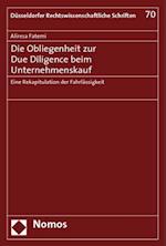 Die Obliegenheit Zur Due Diligence Beim Unternehmenskauf