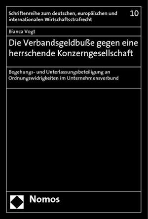 Die Verbandsgeldbuße gegen eine herrschende Konzerngesellschaft