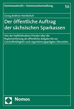 Der Offentliche Auftrag Der Sachsischen Sparkassen