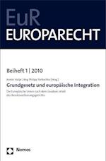Grundgesetz Und Europaische Integration
