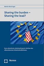 Sharing the Burden - Sharing the Lead?