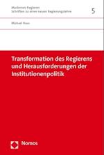 Transformation Des Regierens Und Herausforderungen Der Institutionenpolitik