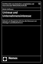 Untreue Und Unternehmensinteresse