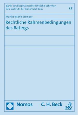 Rechtliche Rahmenbedingungen Des Ratings