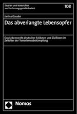 Das Abverlangte Lebensopfer