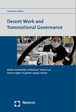Decent Work and Transnational Governance