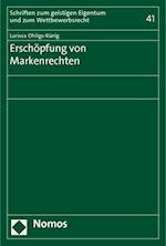 Erschopfung Von Markenrechten