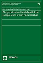 Die Gemeinsame Handelspolitik Der Europaischen Union Nach Lissabon