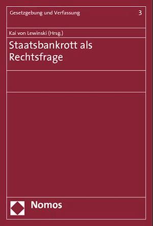 Staatsbankrott ALS Rechtsfrage