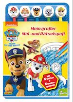 PAW Patrol: Mein großer Mal- und Rätselspaß