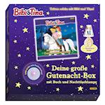 Bibi & Tina: Deine große Gutenacht-Box mit Buch und Nachttischlampe