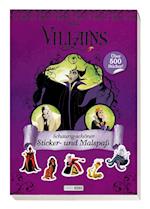 Disney Villains: Schaurig-schöner Sticker- und Malspaß