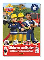 Feuerwehrmann Sam: Stickern und Malen mit Feuerwehrmann Sam