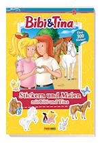 Bibi & Tina: Stickern und Malen mit Bibi und Tina