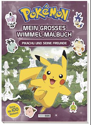 Pokémon: Mein großes Wimmel-Malbuch - Pikachu und seine Freunde