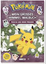 Pokémon: Mein großes Wimmel-Malbuch - Pikachu und seine Freunde