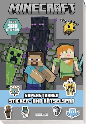 Minecraft: Superstarker Sticker- und Rätselspaß